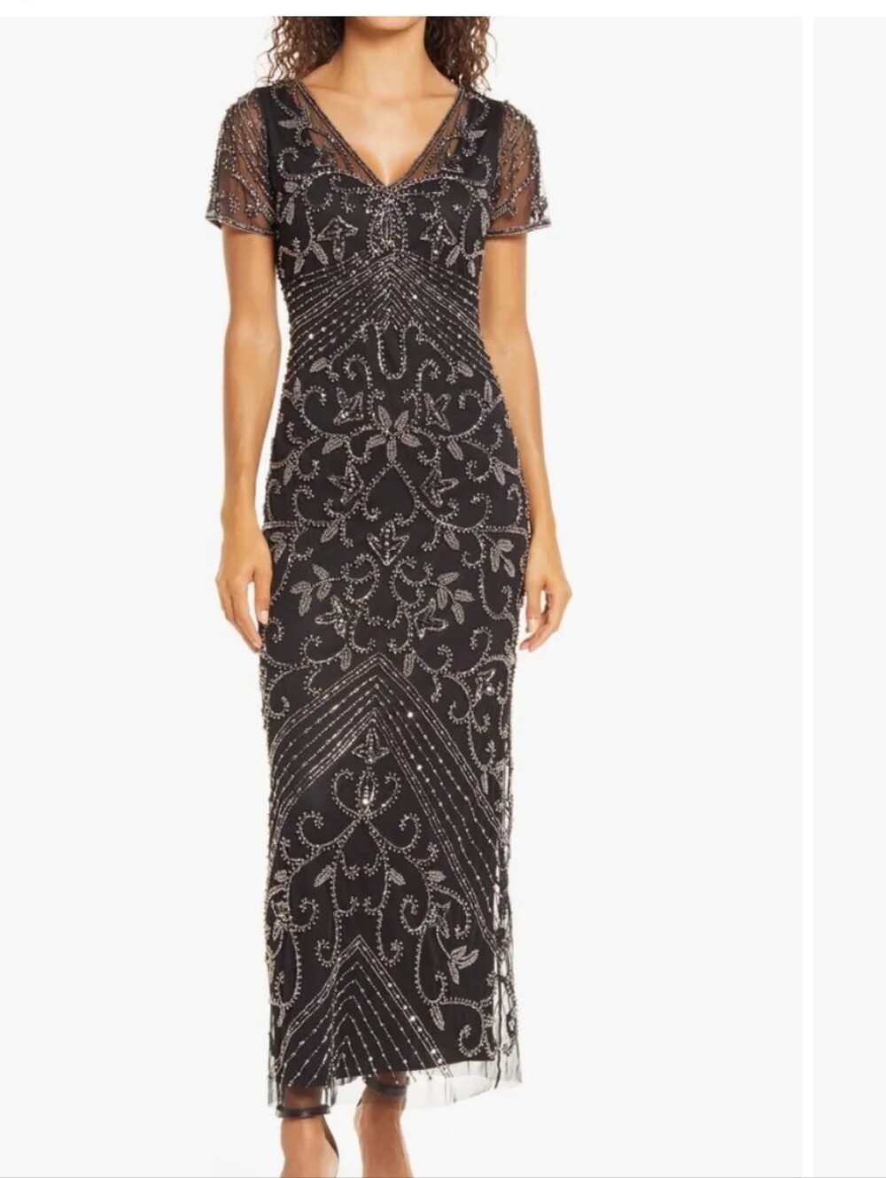 Pisarri Nights Beaded Gown